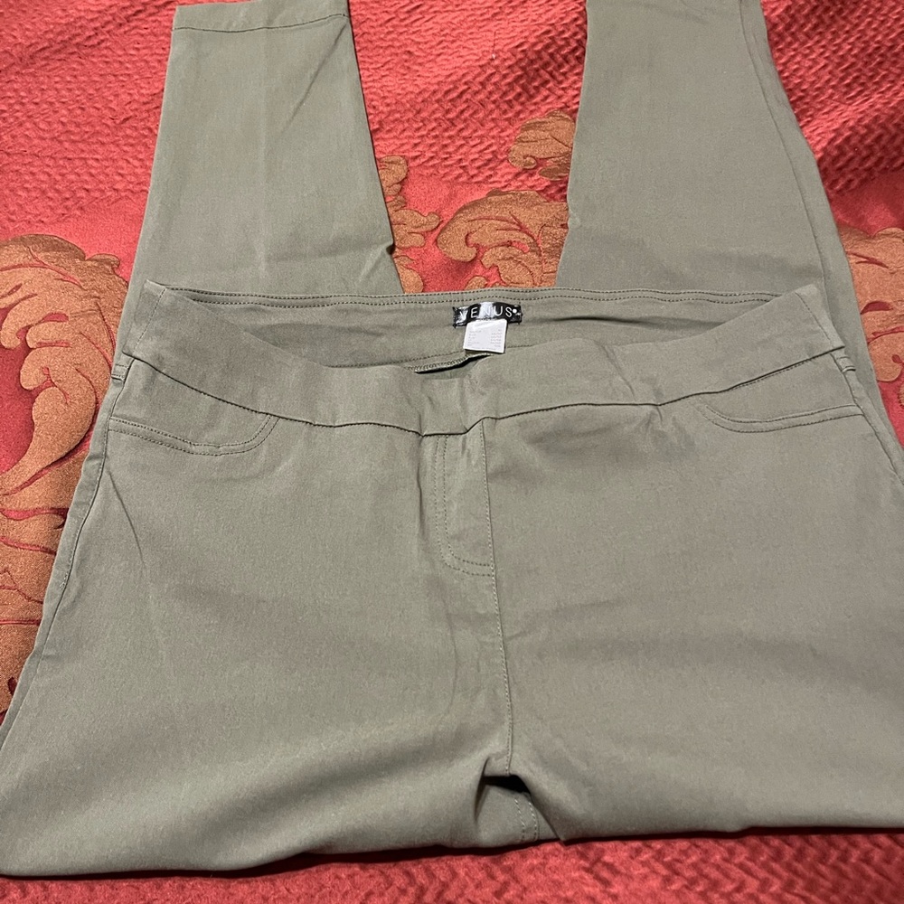 Olive Green Pants